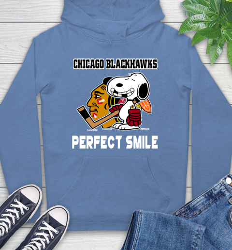 NHL Chicago Blackhawks Snoopy Perfect Smile The Peanuts Movie Hockey T Shirt Hoodie 11