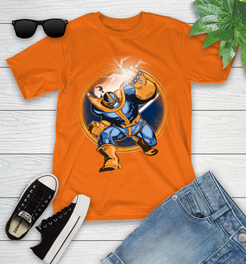 Buffalo Sabres NHL Hockey Thanos Avengers Infinity War Marvel Youth T-Shirt 9