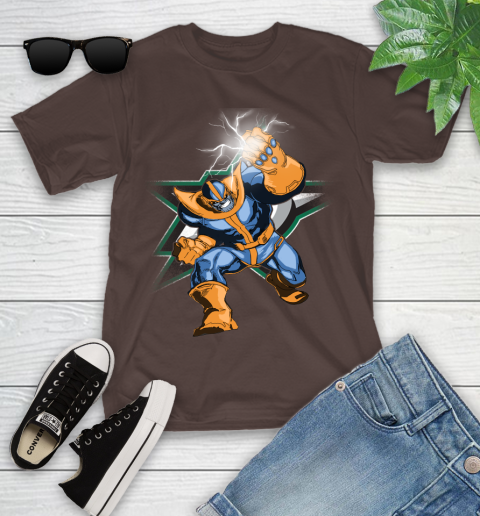 Dallas Stars NHL Hockey Thanos Avengers Infinity War Marvel Youth T-Shirt 7