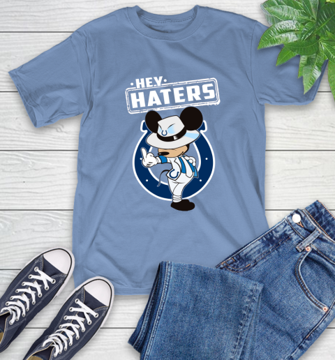 NFL Hey Haters Mickey Football Sports Indianapolis Colts T-Shirt 12