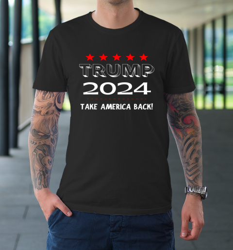Trump 2024 Take America Back Republican Election T-Shirt