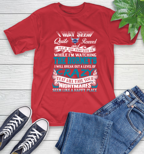 Charlotte Hornets NBA Basketball Don't Mess With Me While I'm Watching My Team T-Shirt 11