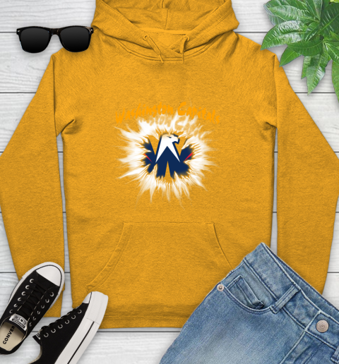 Washington Capitals NHL Hockey Adoring Fan Rip Sports Youth Hoodie 2