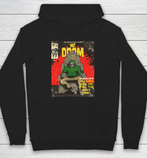 MF Doom Shirt  ALL CAPS MF COMIC Hoodie