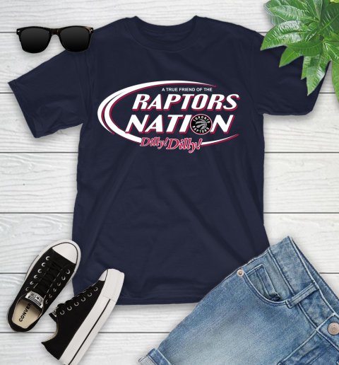 NBA A True Friend Of The Toronto Raptors Dilly Dilly Basketball Sports Youth T-Shirt 2