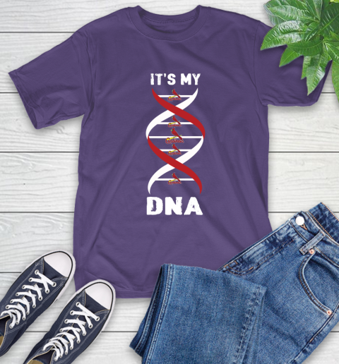 St.Louis Cardinals MLB Baseball It's My DNA Sports T-Shirt 5