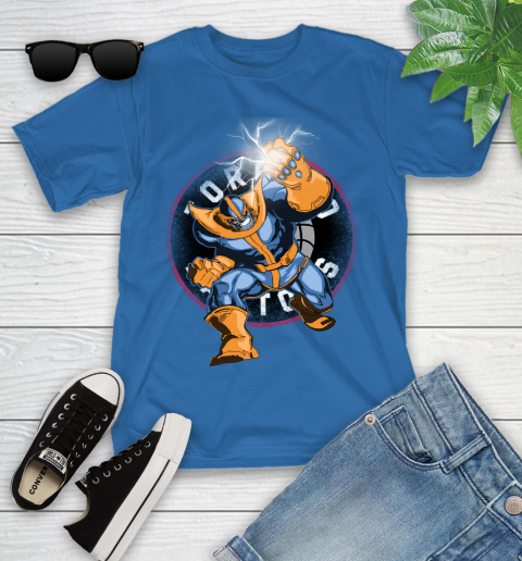 Toronto Raptors NBA Basketball Thanos Avengers Infinity War Marvel Youth T-Shirt 12