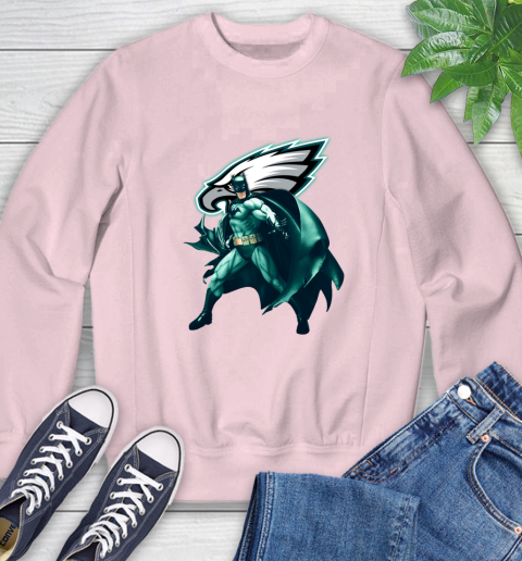 pink philadelphia eagles sweatshirt