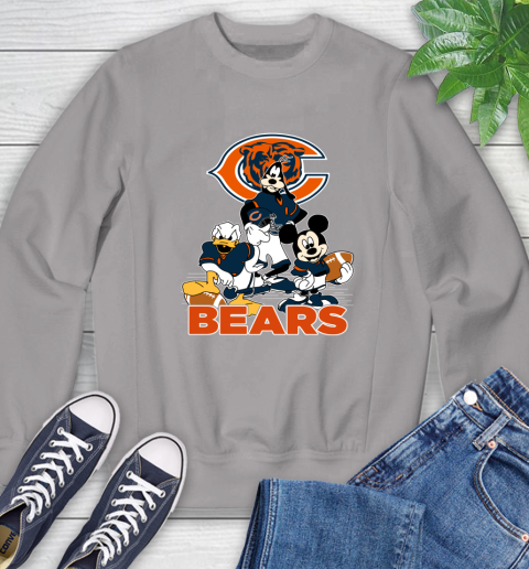 NFL Chicago Bears Mickey Mouse Donald Duck Goofy Football Shirt Sweatshirt 5