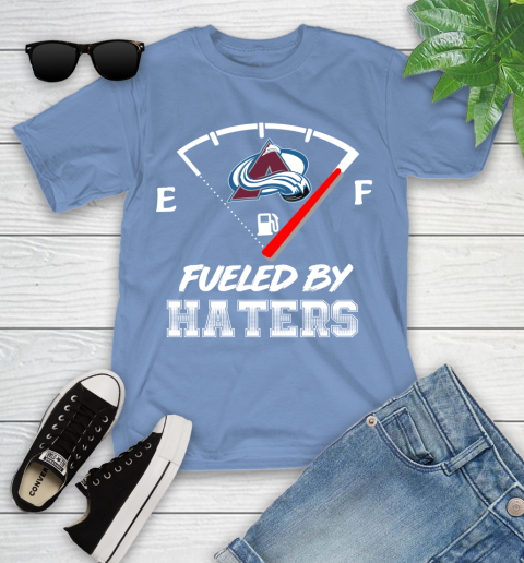 Colorado Avalanche NHL Hockey Fueled By Haters Sports Youth T-Shirt 15