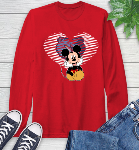 NBA Memphis Grizzlies The Heart Mickey Mouse Disney Basketball Long Sleeve T-Shirt 11