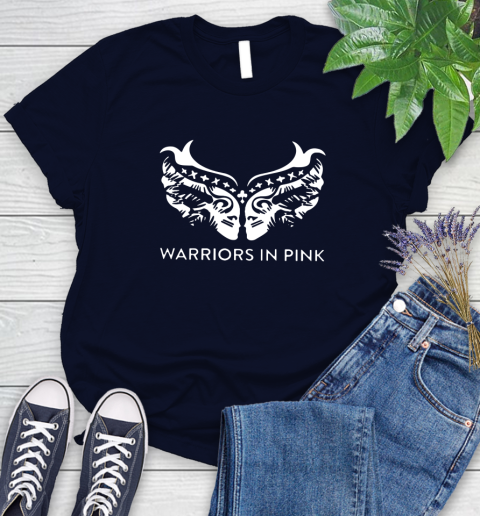 Ford cares warriors in pink shirt Women's T-Shirt 2