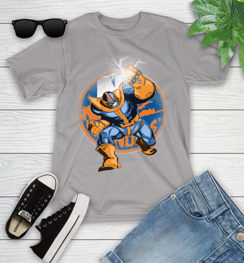New York Islanders NHL Hockey Thanos Avengers Infinity War Marvel Youth T-Shirt 4