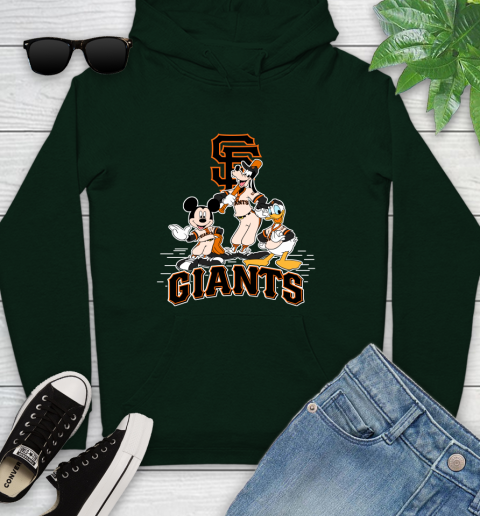 MLB San Francisco Giants Mickey Mouse Donald Duck Goofy Baseball T Shirt Youth Hoodie 14