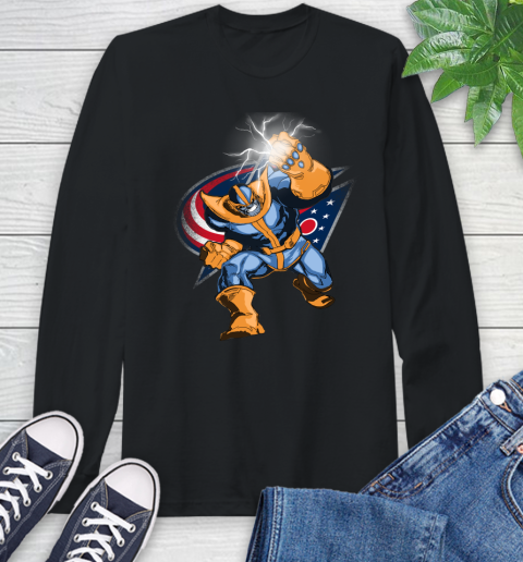 columbus blue jackets long sleeve shirt