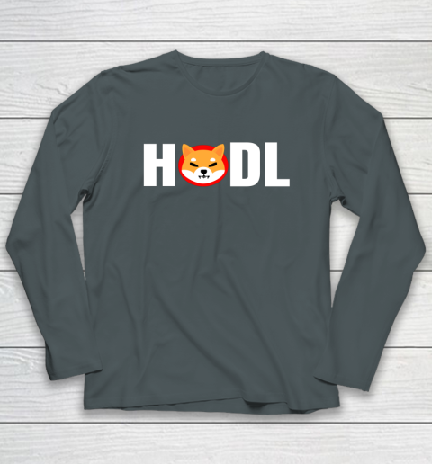 Shiba Inu Token Crypto Shib Army Hodler Coin Cryptocurrency Long Sleeve T-Shirt 11