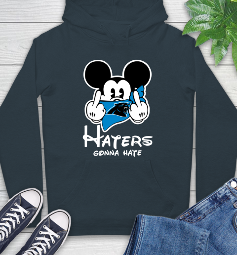 NFL Carolina Panthers Haters Gonna Hate Mickey Mouse Disney Football T Shirt_000 Hoodie 7