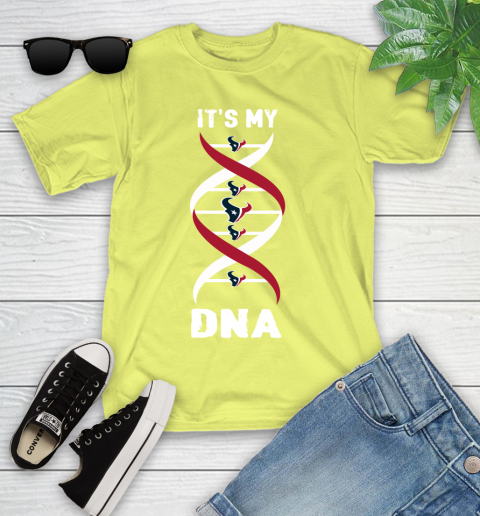 Houston Texans NFL Football It's My DNA Sports Youth T-Shirt 10
