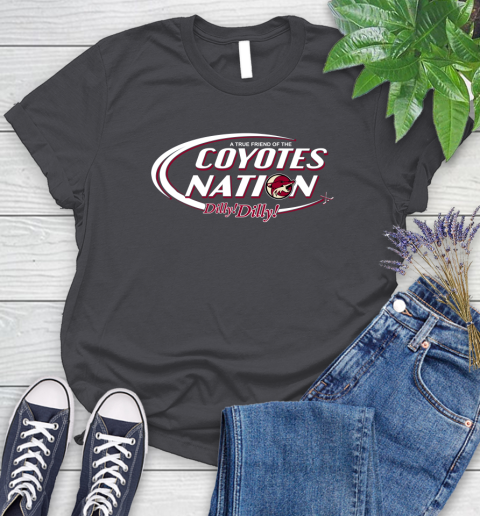 NHL A True Friend Of The Arizona Coyotes Dilly Dilly Hockey Sports Women's T-Shirt 8