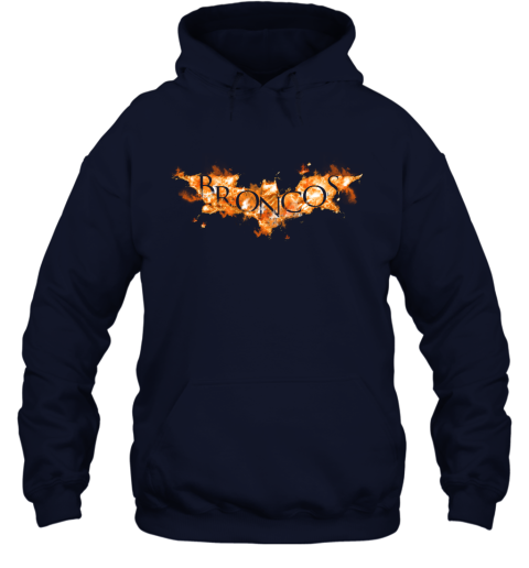 broncos batman hoodie