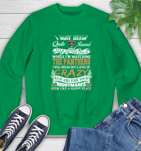Florida Panthers NHL Hockey Don't Mess With Me While I'm Watching My Team Sweatshirt 7