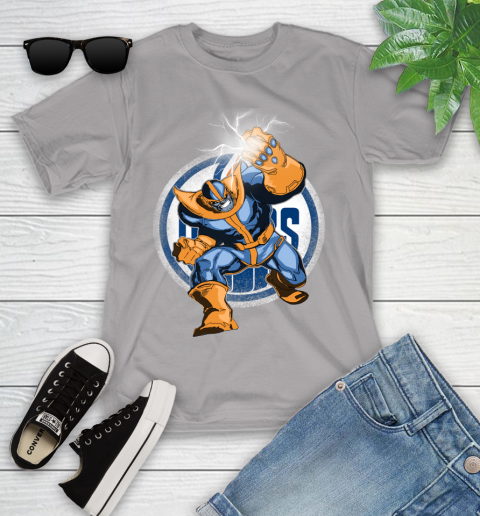 Edmonton Oilers NHL Hockey Thanos Avengers Infinity War Marvel Youth T-Shirt 4