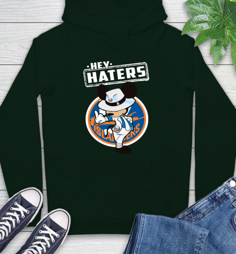 NHL Hey Haters Mickey Hockey Sports New York Islanders Hoodie 12