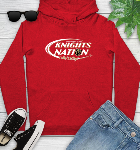 NHL A True Friend Of The Vegas Golden Knights Dilly Dilly Hockey Sports Youth Hoodie 12