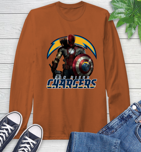 san diego chargers long sleeve t shirt