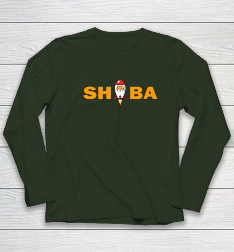 Shiba Inu Coin The Millionaire Loading Shib Coin To the Moon Long Sleeve T-Shirt 10