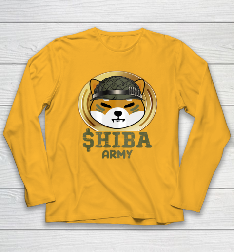 Shiba Army Vintage Shiba In Coin Shiba Army Long Sleeve T-Shirt 2