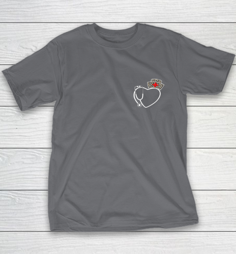 Heart Stethoscope Cute Love Nursing Gifts Valentine Day 2022 Youth T-Shirt 6