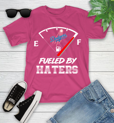 Los Angeles Dodgers MLB Baseball Fueled By Haters Sports Youth T-Shirt 11