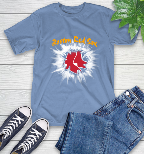 Boston Red Sox MLB Baseball Adoring Fan Rip Sports T-Shirt 12