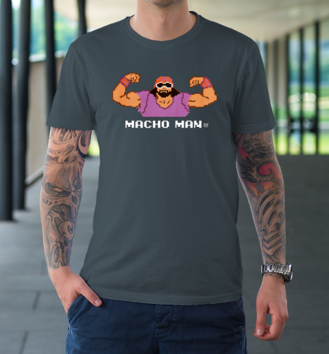 WWE Macho Man 8 Bit T-Shirt 12