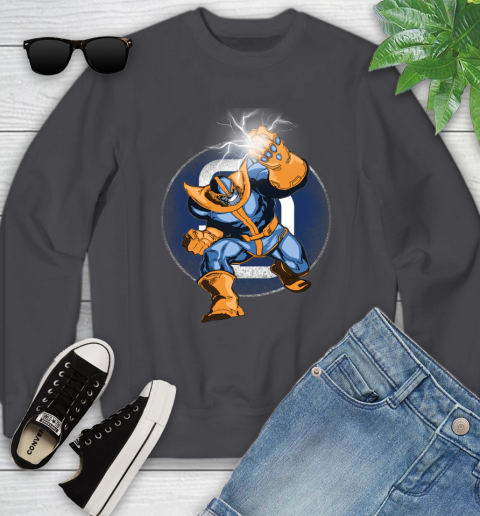 San Diego Padres MLB Baseball Thanos Avengers Infinity War Marvel Youth Sweatshirt 5
