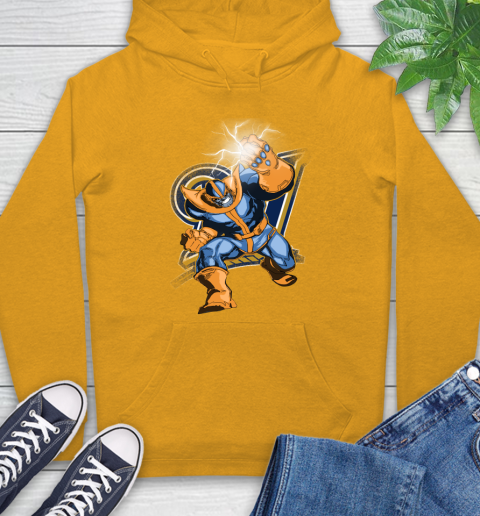 Milwaukee Brewers MLB Baseball Thanos Avengers Infinity War Marvel Hoodie 2