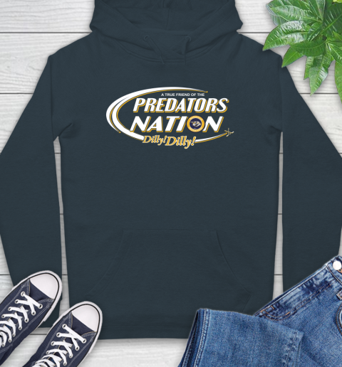 NHL A True Friend Of The Nashville Predators Dilly Dilly Hockey Sports Hoodie 7