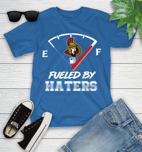 Ottawa Senators NHL Hockey Fueled By Haters Sports Youth T-Shirt 12