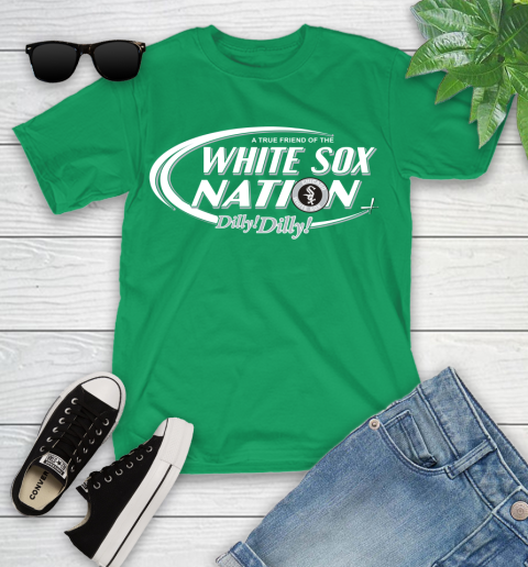 MLB A True Friend Of The Chicago White Sox Dilly Dilly Baseball Sports Youth T-Shirt 8