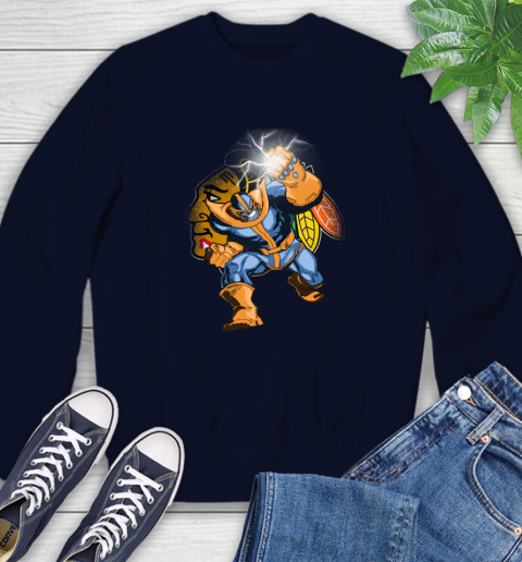Chicago Blackhawks NHL Hockey Thanos Avengers Infinity War Marvel Sweatshirt 2
