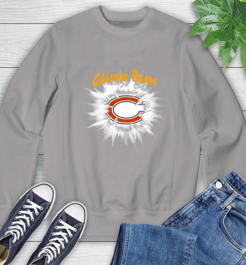 Chicago Bears NFL Football Adoring Fan Rip Sports Sweatshirt 5