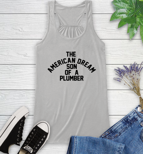 Dusty Rhodes Son Of A Plumber Shirt Racerback Tank
