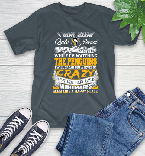 Pittsburgh Penguins NHL Hockey Don't Mess With Me While I'm Watching My Team T-Shirt 10