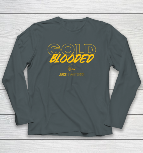 Warriors Gold Blooded Long Sleeve T-Shirt 3