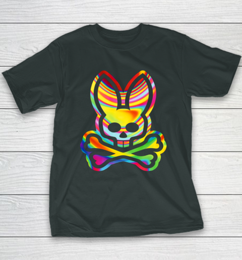 Psychedelic Bunny Psycho Bunny Youth T-Shirt 3