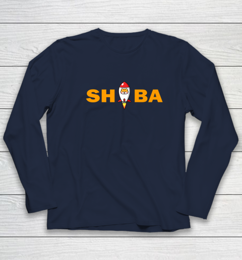 Shiba Inu Coin The Millionaire Loading Shib Coin To the Moon Long Sleeve T-Shirt 2