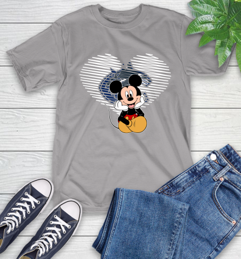 NHL Vancouver Canucks The Heart Mickey Mouse Disney Hockey T-Shirt 6