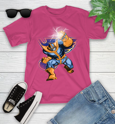 St.Louis Blues NHL Hockey Thanos Avengers Infinity War Marvel Youth T-Shirt 11