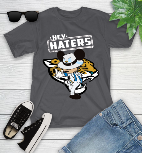 NFL Hey Haters Mickey Football Sports Jacksonville Jaguars Youth T-Shirt 6